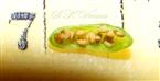  One valve of capsule bearing seeds